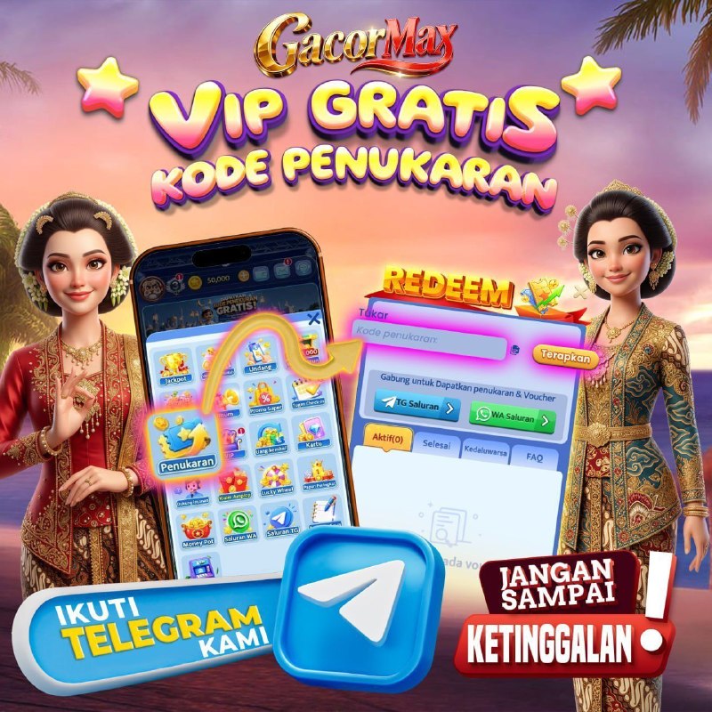 Kode penukaran khusus member VIP GacorMax